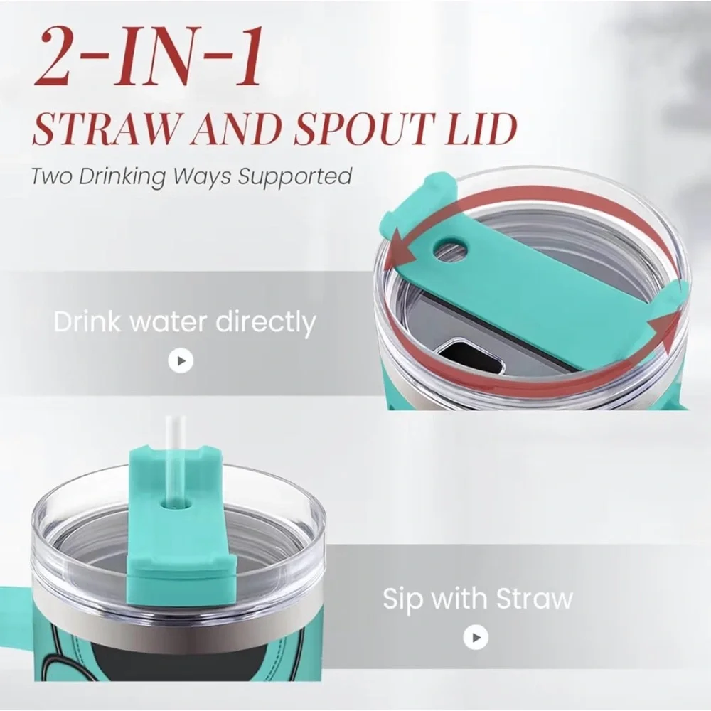 Nurse Gift 40oz Stainless Steel Tumbler NIB - Picture 4 of 7